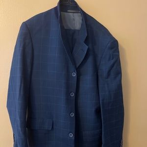 Blue Men’s Suit